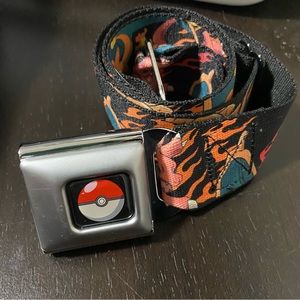 Pokémon Charizard evolution buckle down adjustable belt